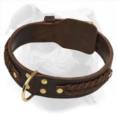 Hand Made Leather Braided Collar for Training and Walking American ...